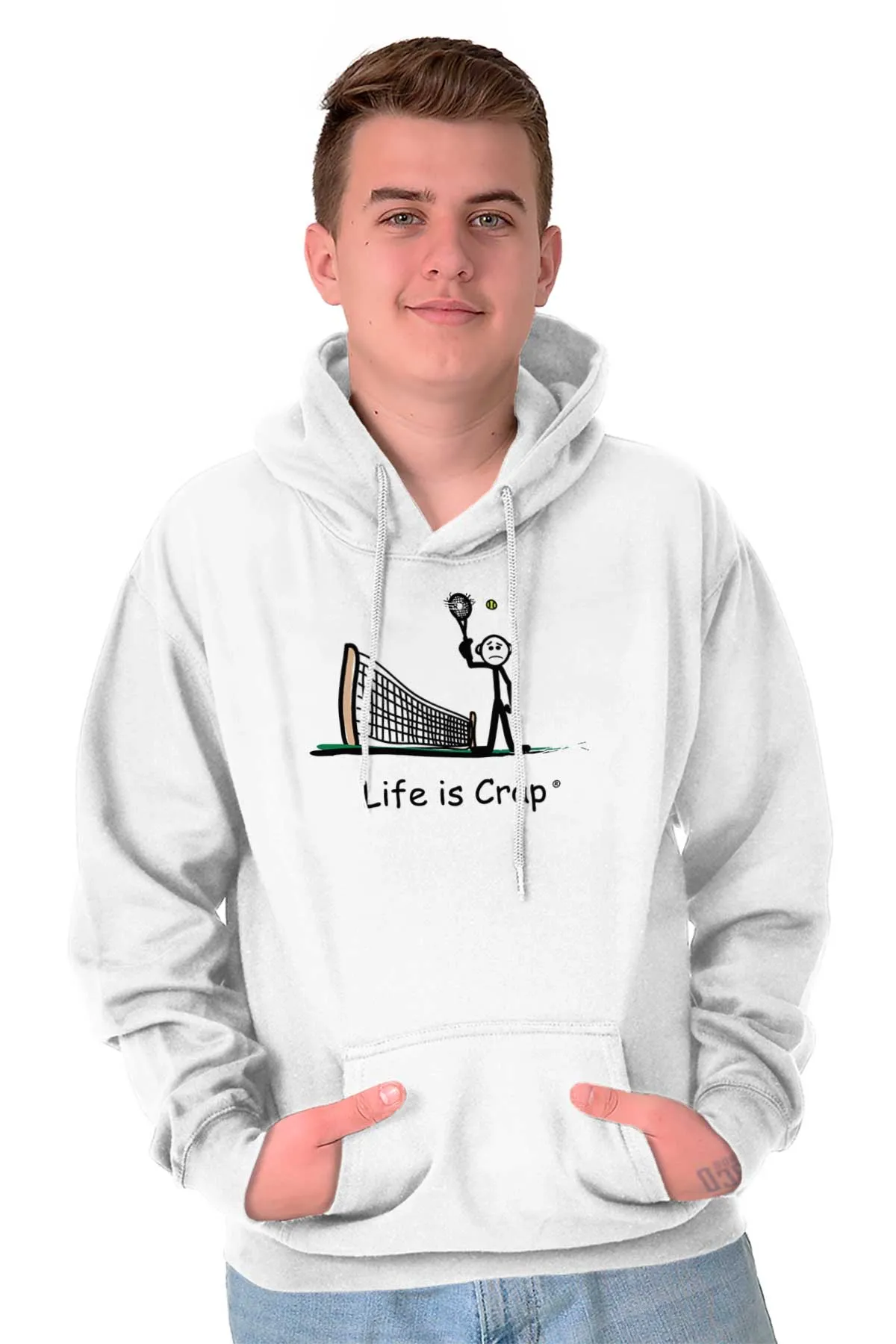 Ball Through Racquet Hoodie