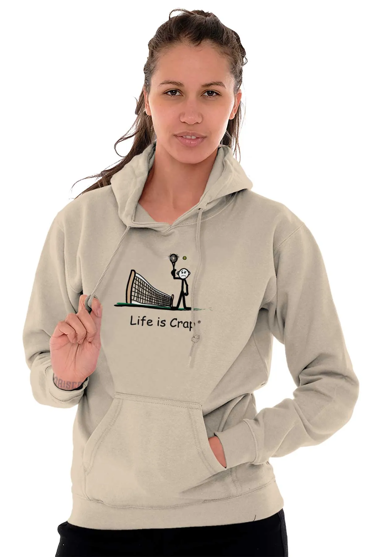 Ball Through Racquet Hoodie