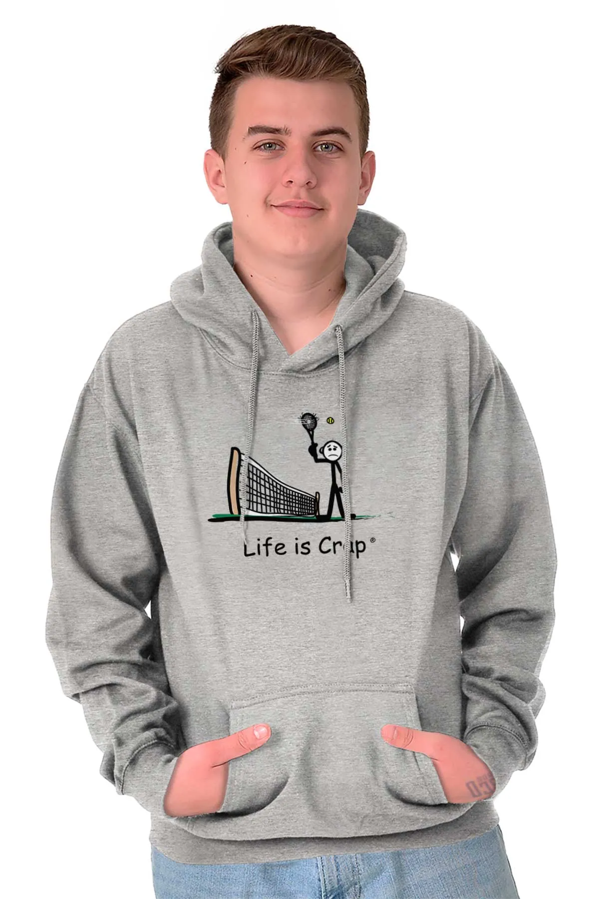 Ball Through Racquet Hoodie