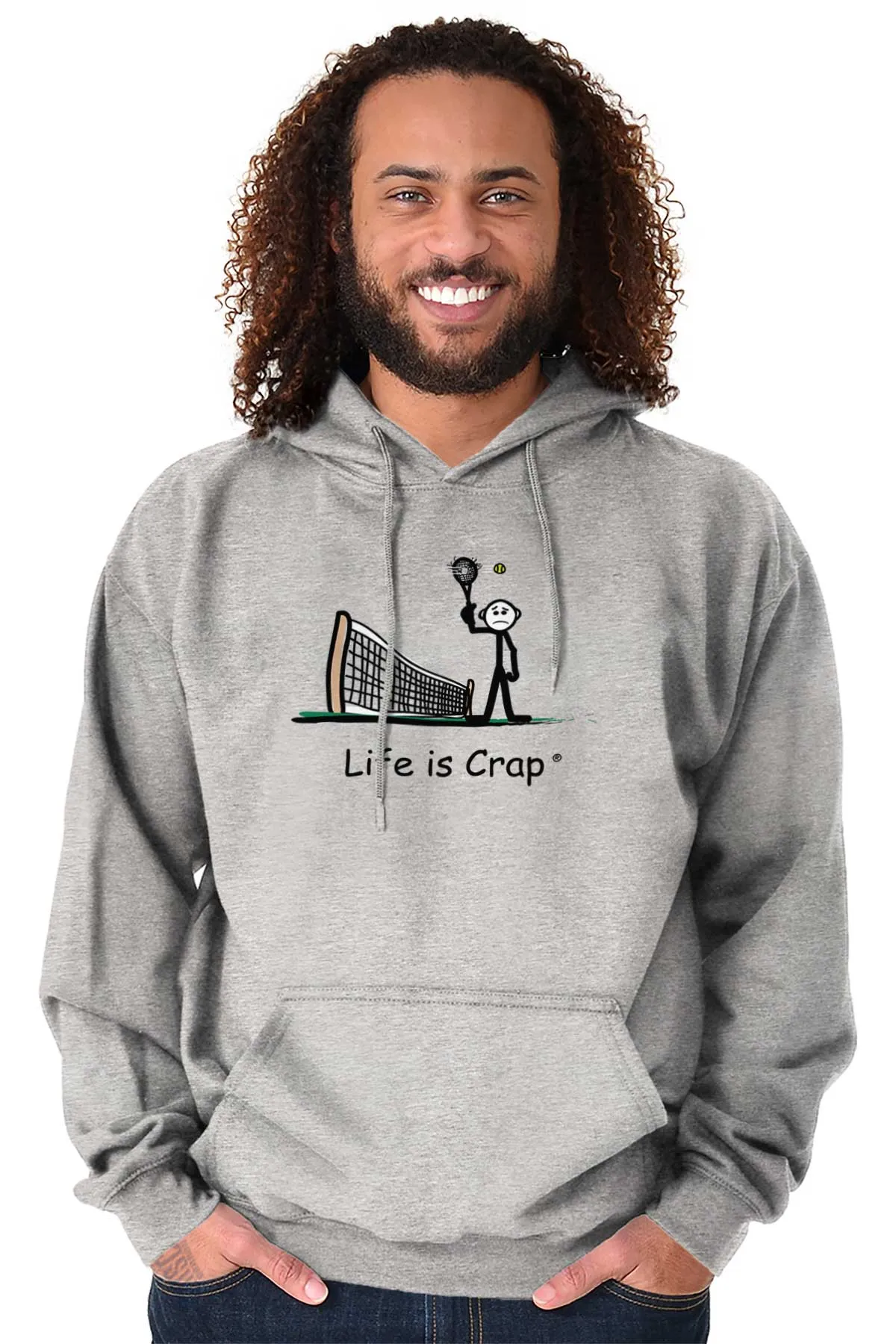 Ball Through Racquet Hoodie