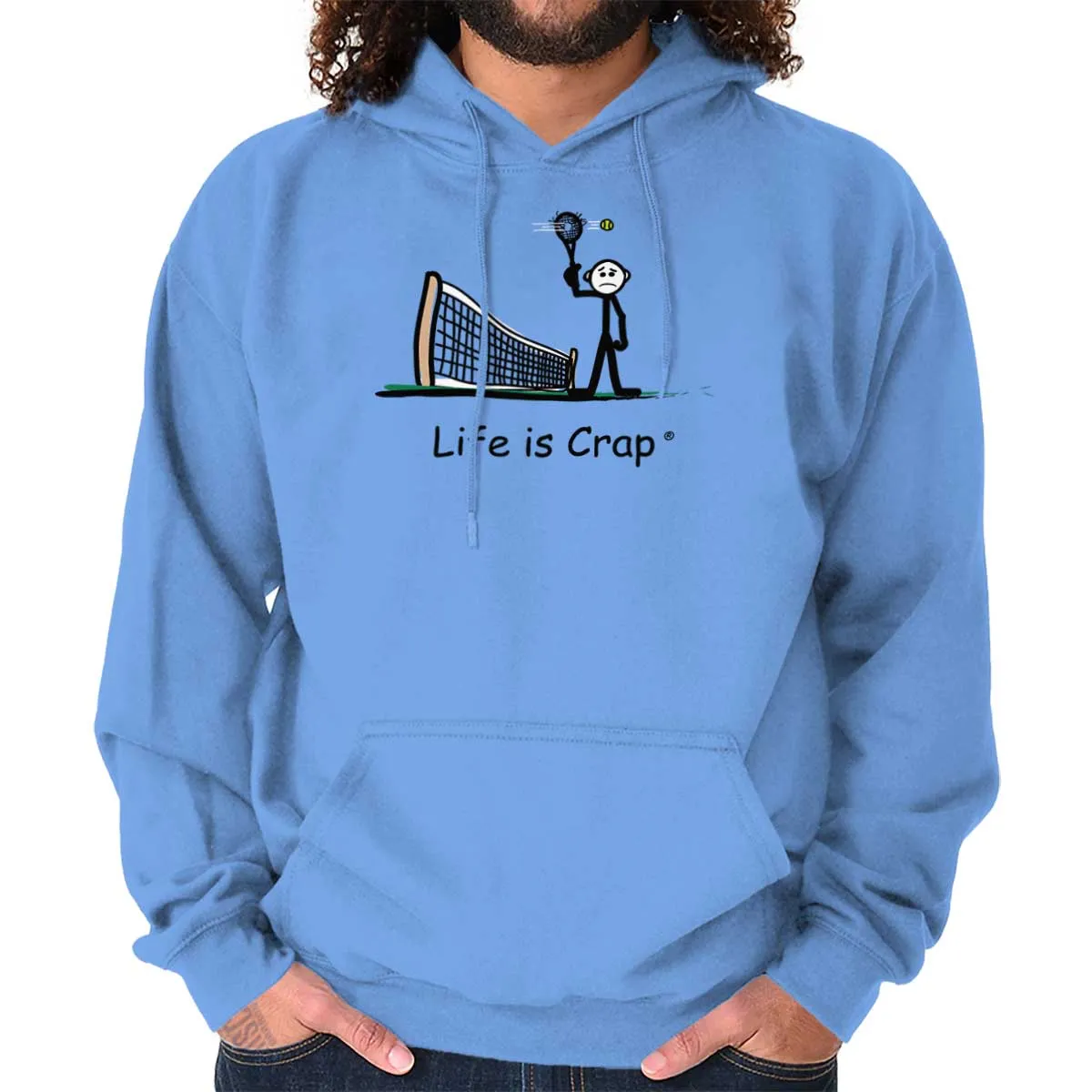 Ball Through Racquet Hoodie