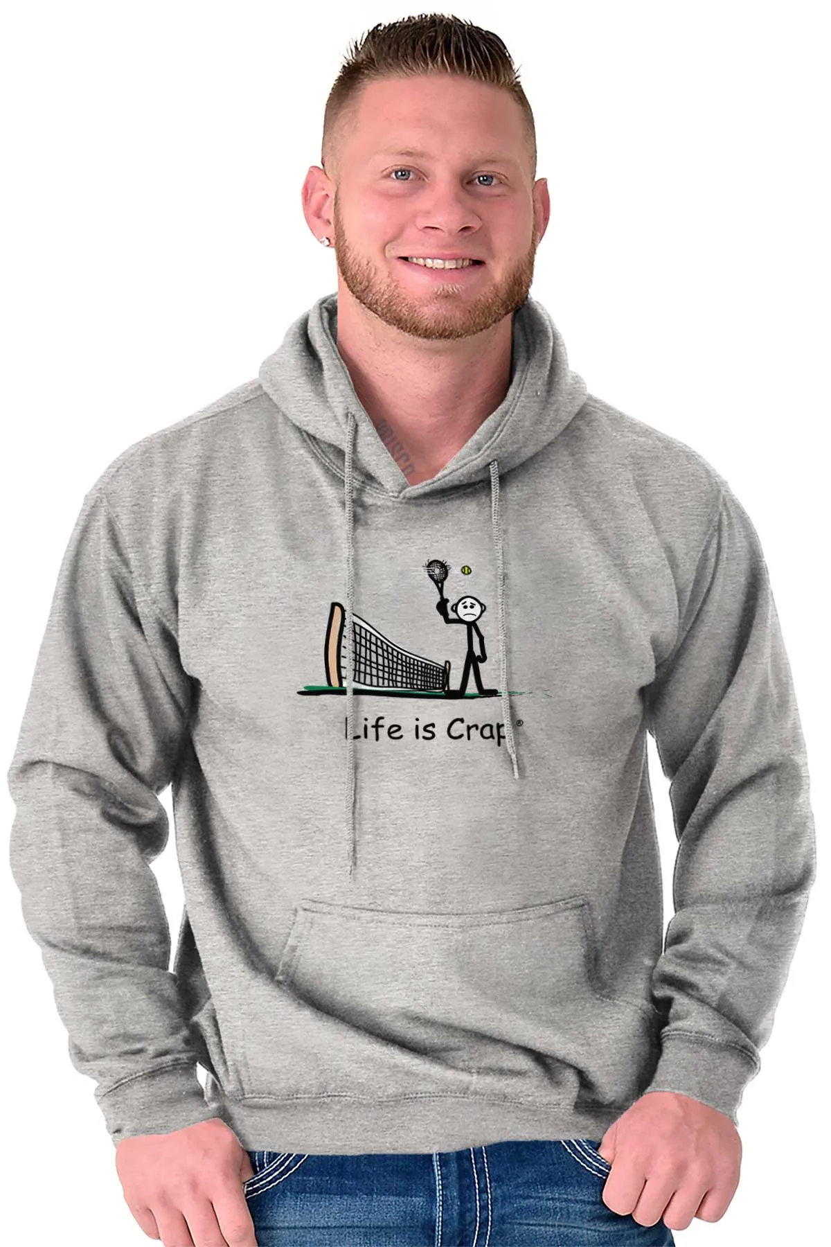 Ball Through Racquet Hoodie