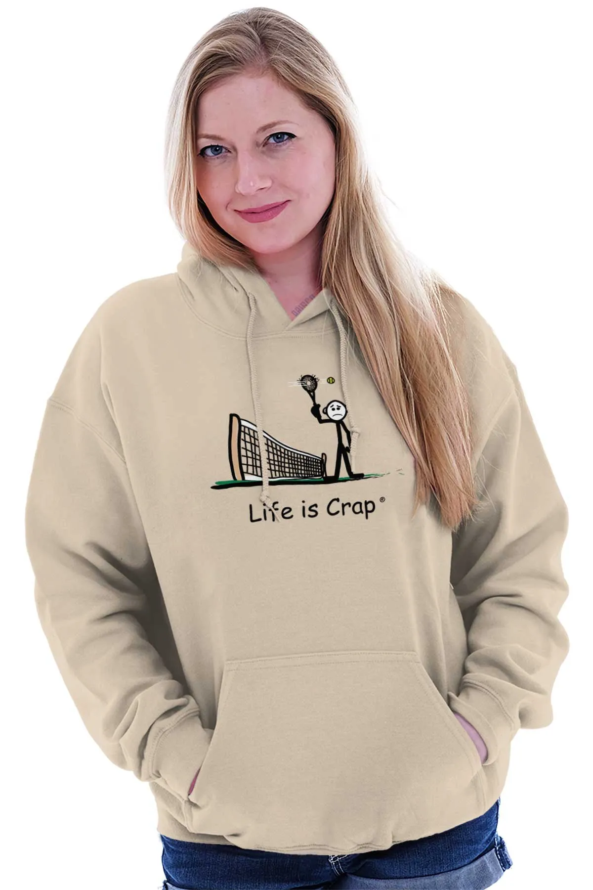 Ball Through Racquet Hoodie