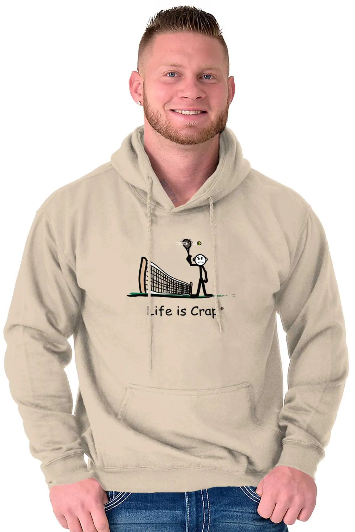 Ball Through Racquet Hoodie