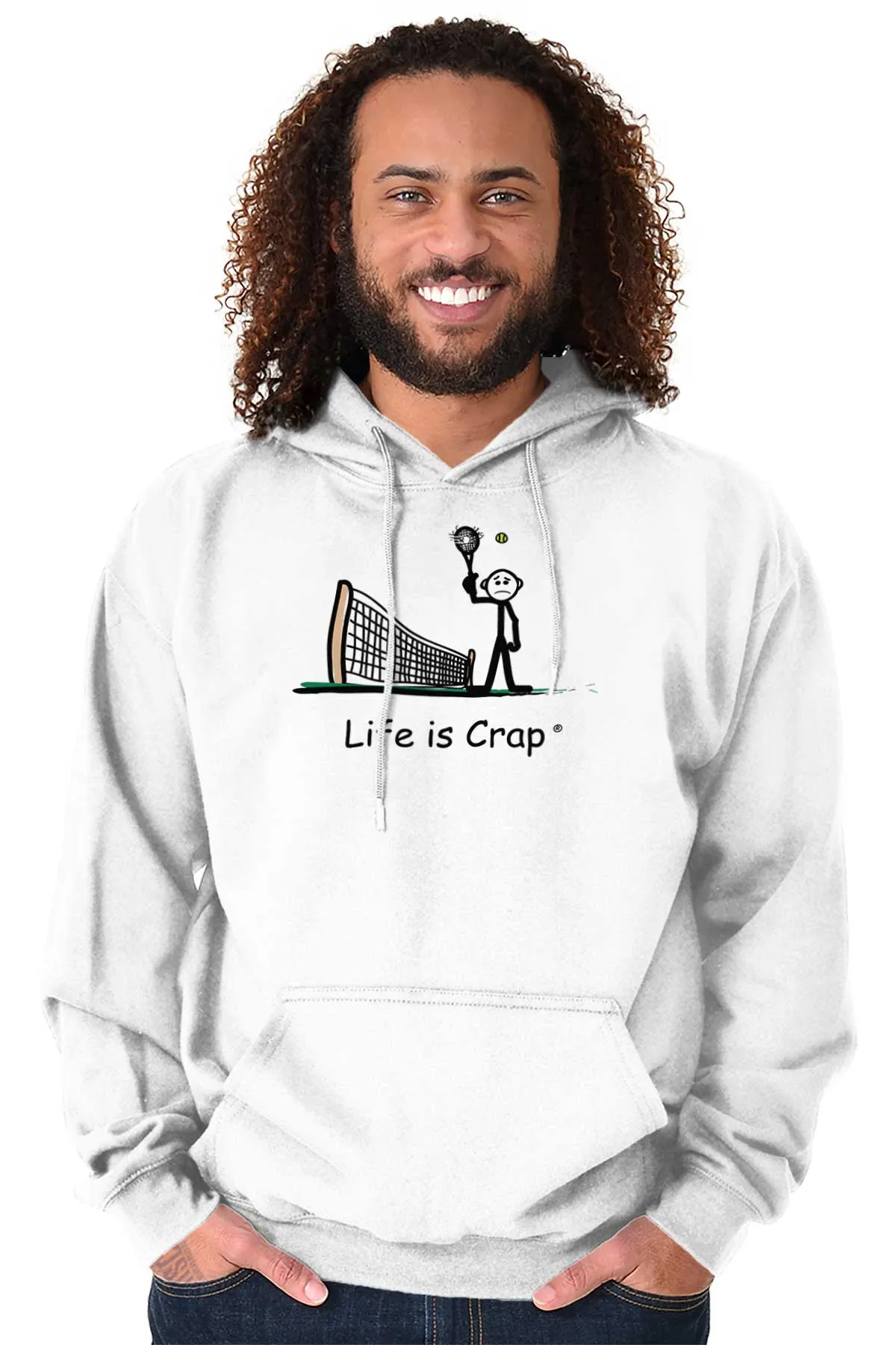 Ball Through Racquet Hoodie