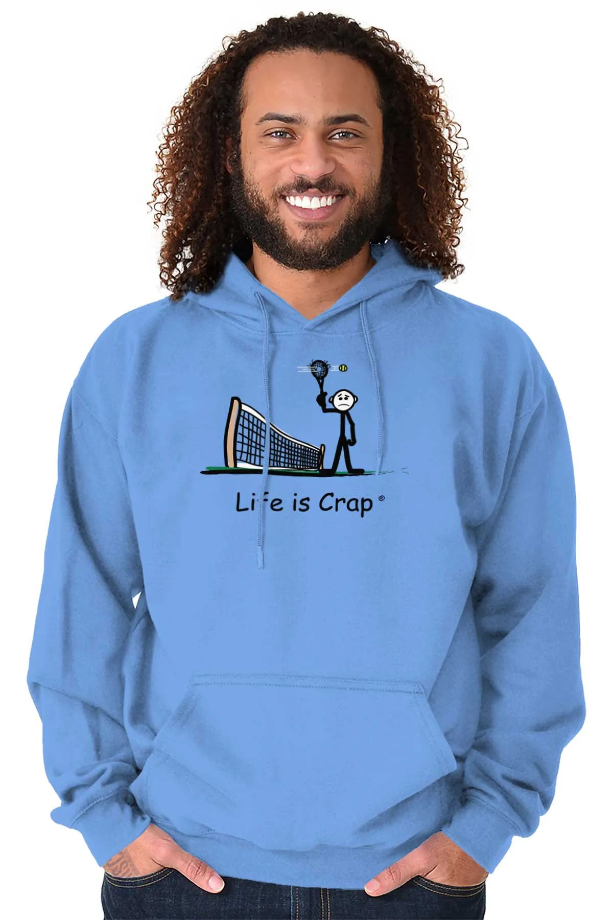 Ball Through Racquet Hoodie