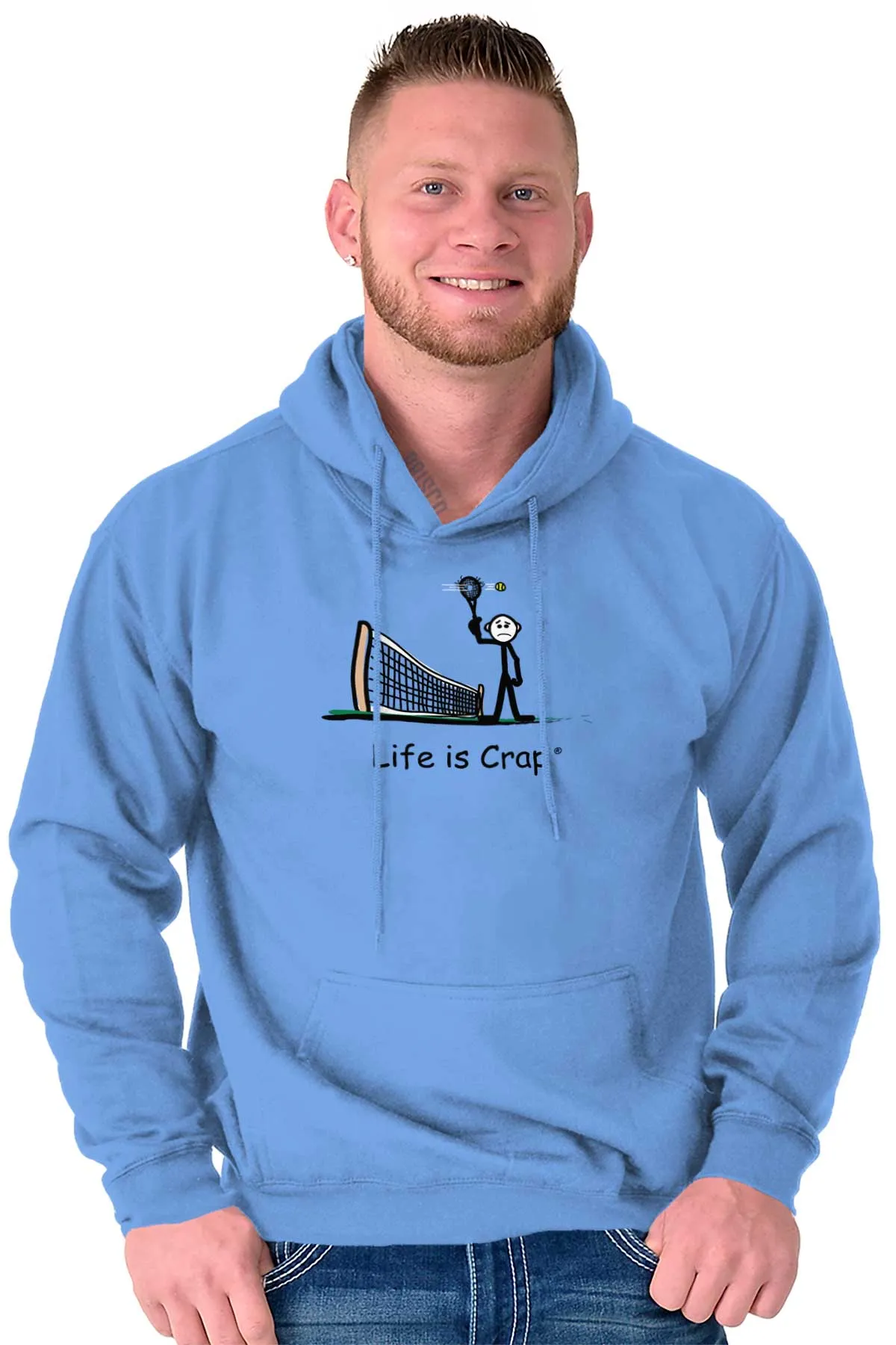 Ball Through Racquet Hoodie