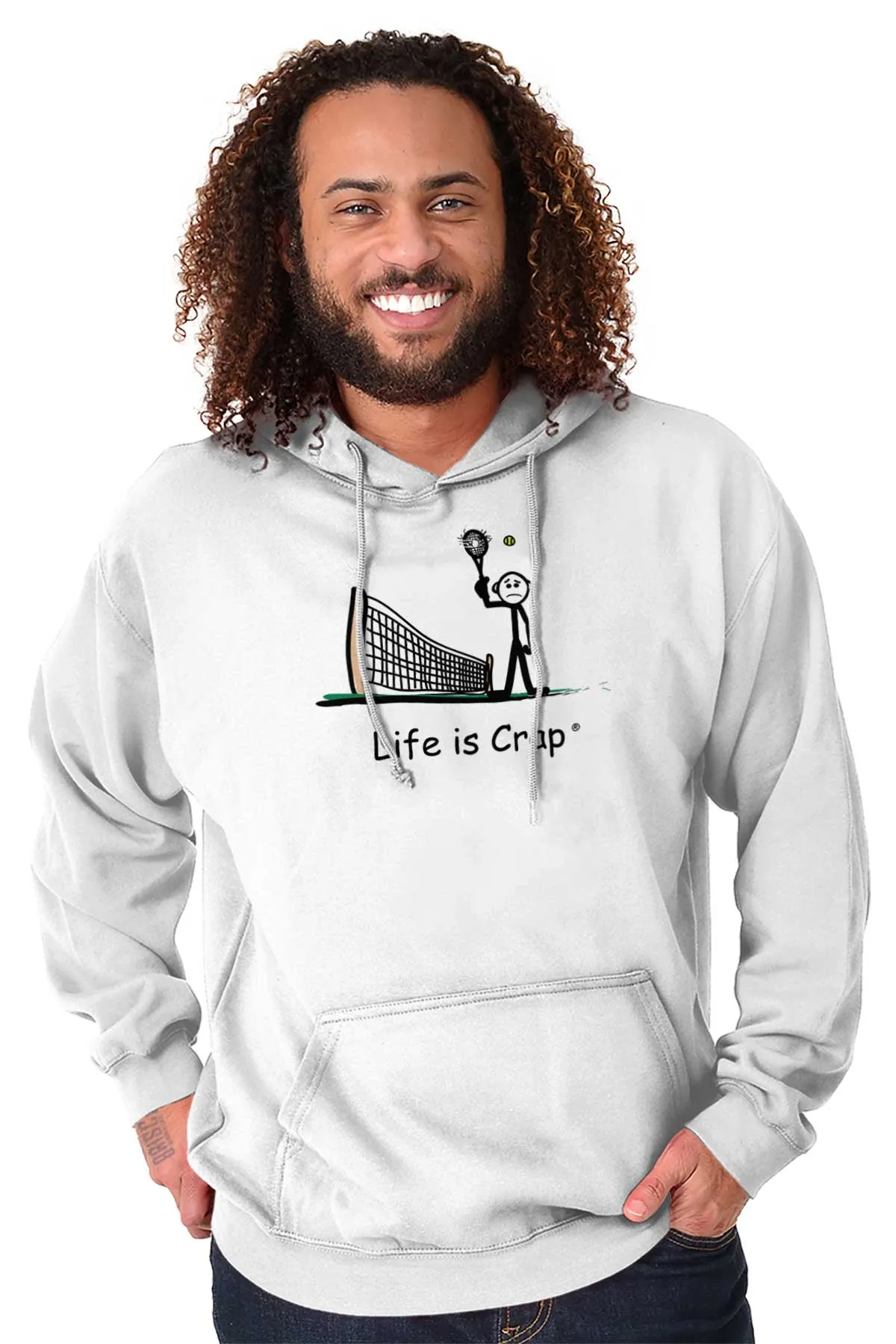 Ball Through Racquet Hoodie