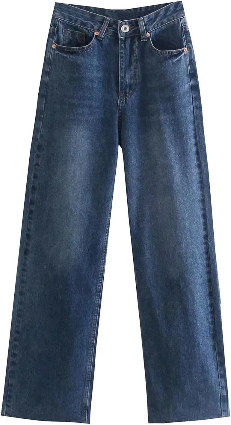 Bidobibo Stretchy Jeans for Women Plus Size Boot Cut Flare Jeans High Waisted Curvy Womens Pants Dressy Casual Straight Leg