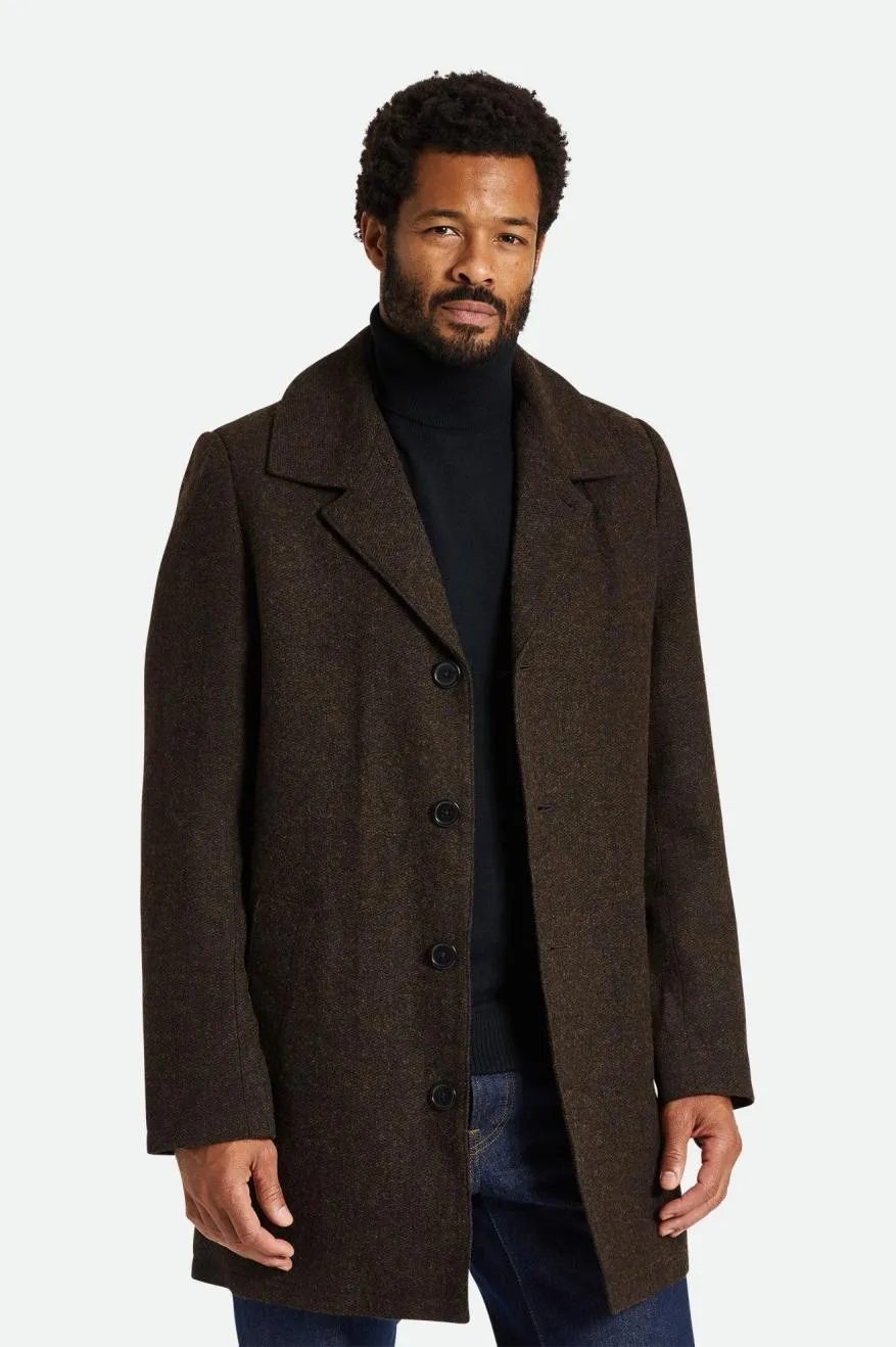 Brixton Reserve Wool Coat Bison