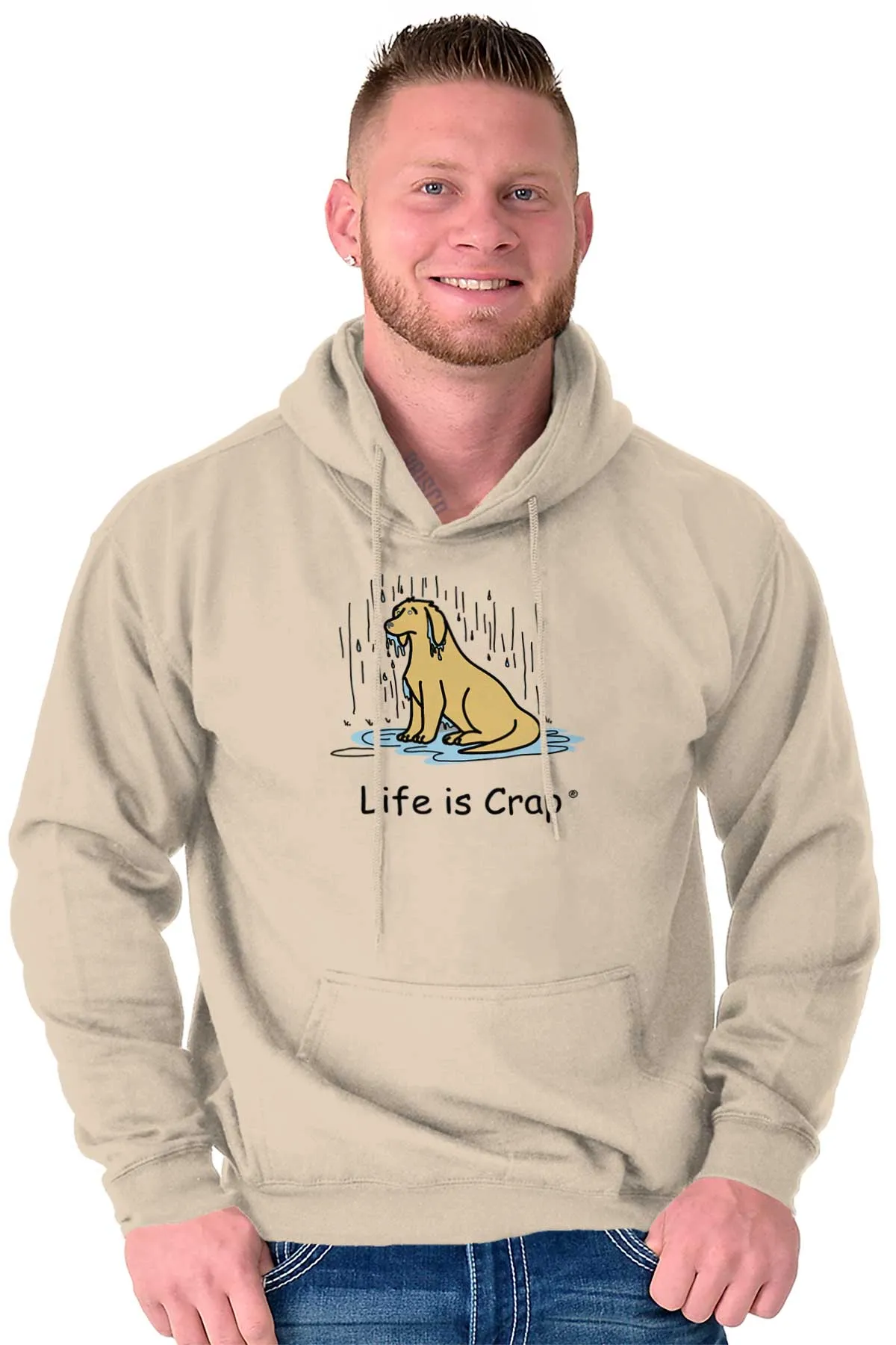 Dog In The Rain Hoodie