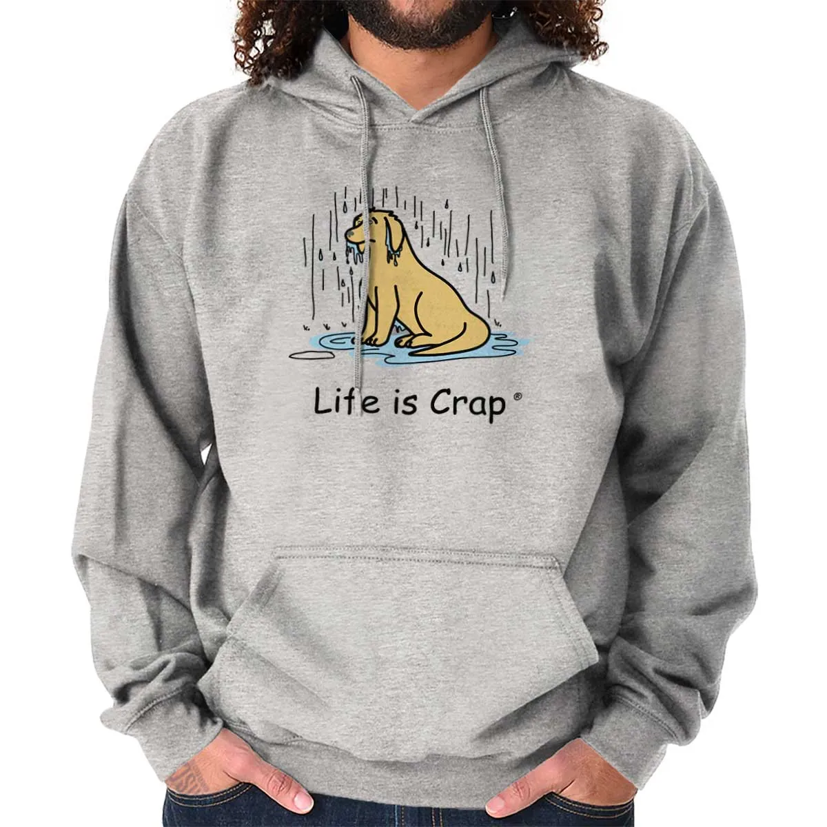 Dog In The Rain Hoodie