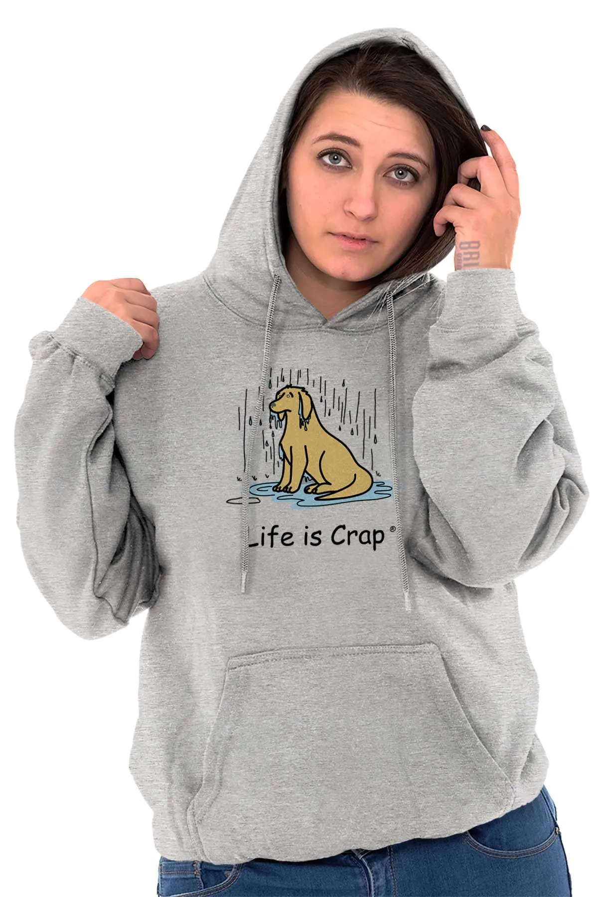 Dog In The Rain Hoodie