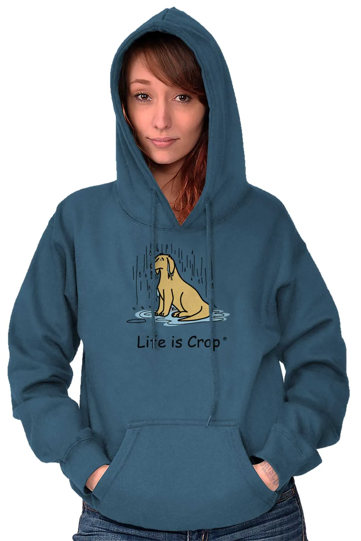 Dog In The Rain Hoodie