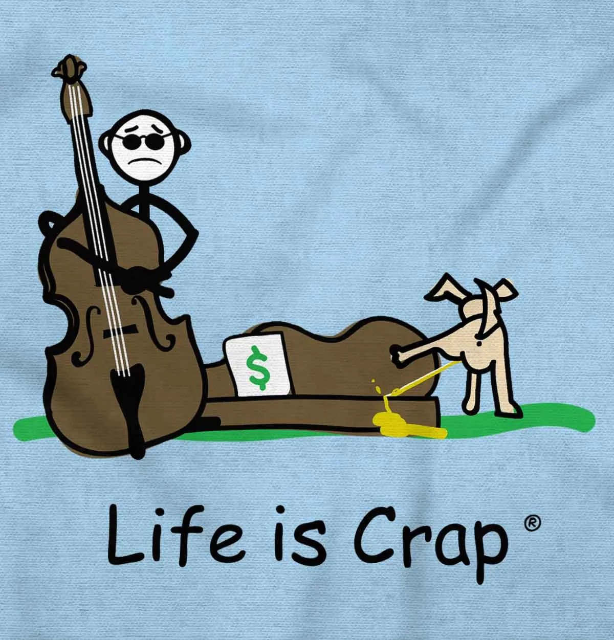 Dog Pee Cello Hoodie