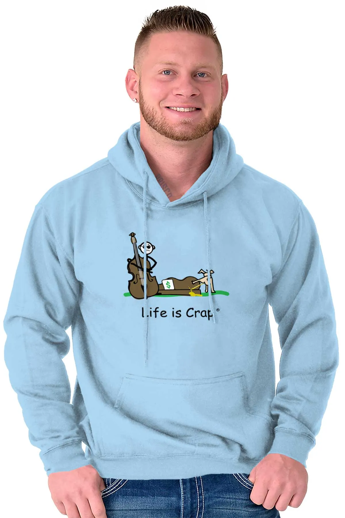 Dog Pee Cello Hoodie