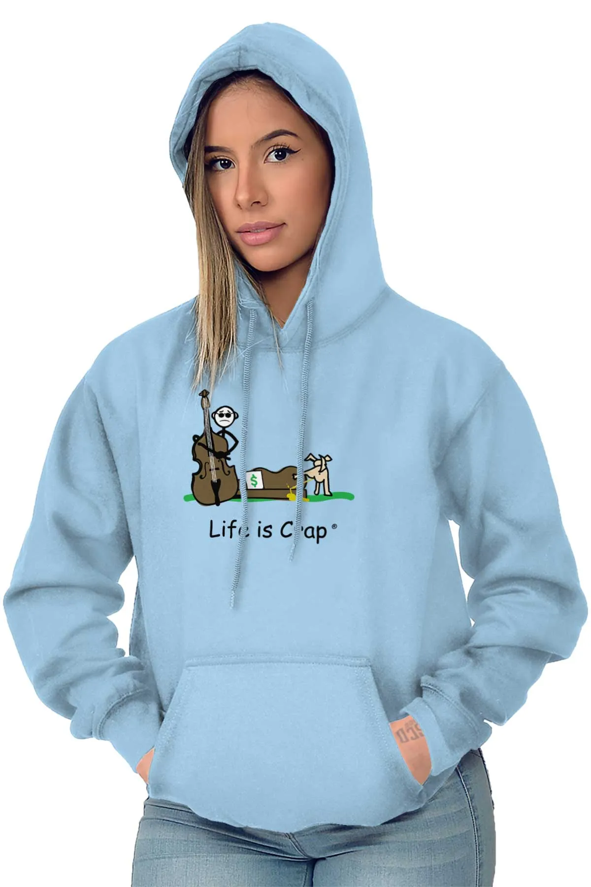 Dog Pee Cello Hoodie