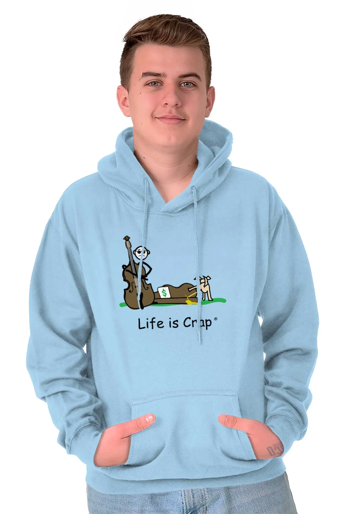 Dog Pee Cello Hoodie