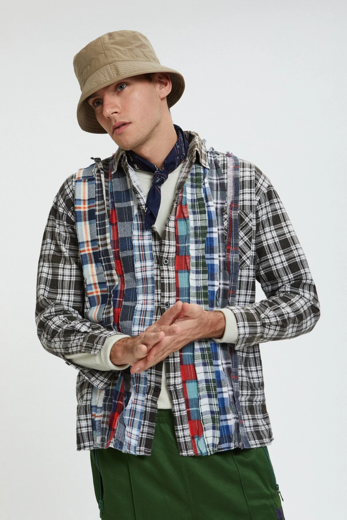 Flannel Ribbon Shirt