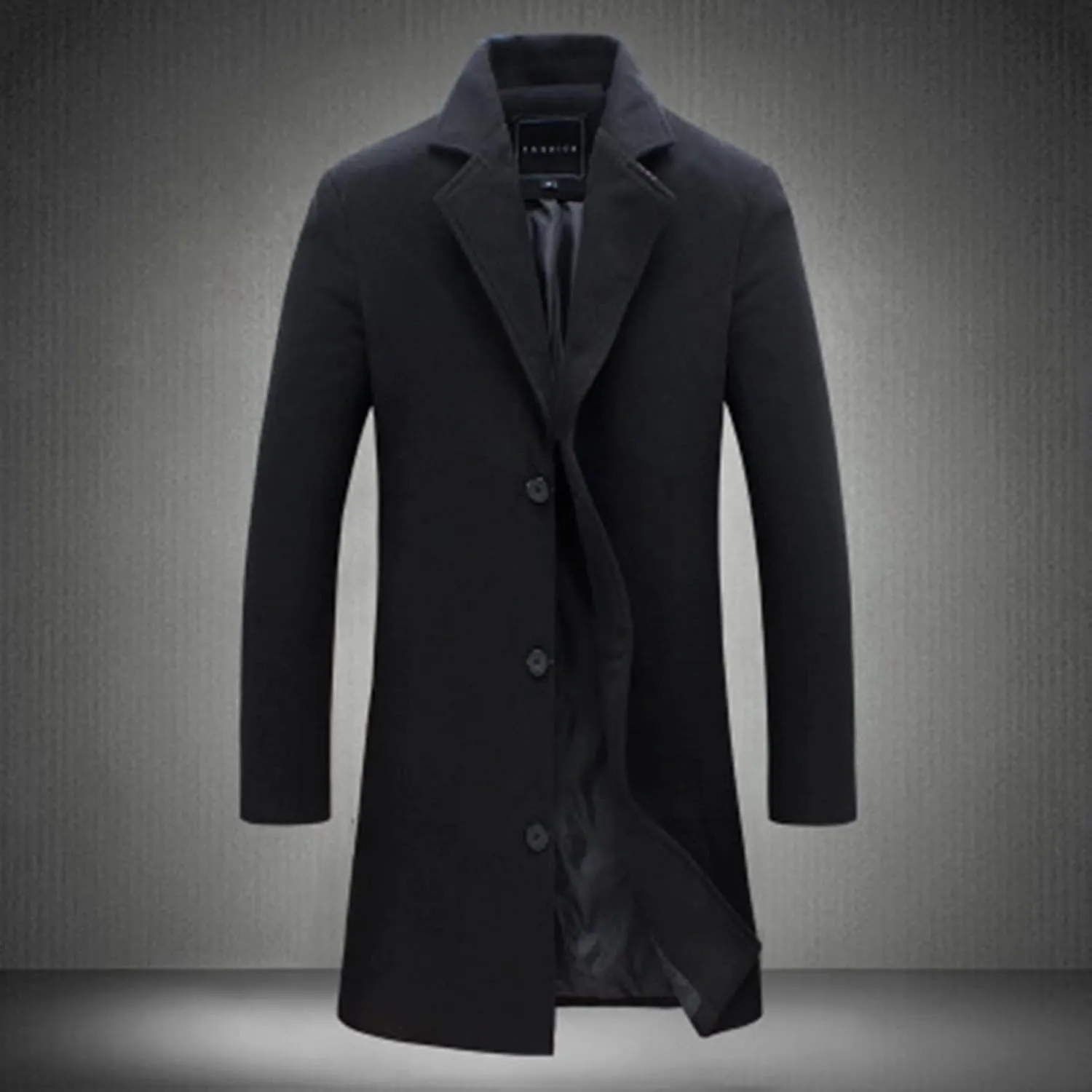 LCMTWX Men's Winter Thickened Warm Coats Leisure Plus Size Hat Zip Pocket Cotton-Padded Warm Soft Hooded Jacket Coats