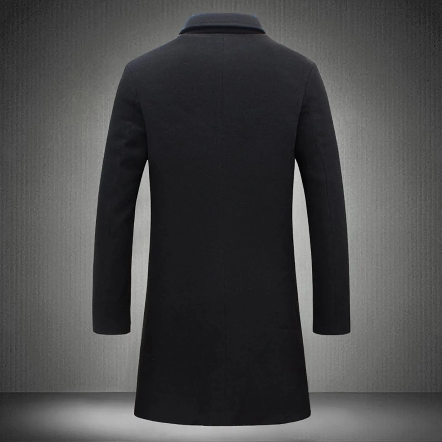 LCMTWX Men's Winter Thickened Warm Coats Leisure Plus Size Hat Zip Pocket Cotton-Padded Warm Soft Hooded Jacket Coats