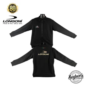 Longoni Black Zip-Up Sweatshirt
