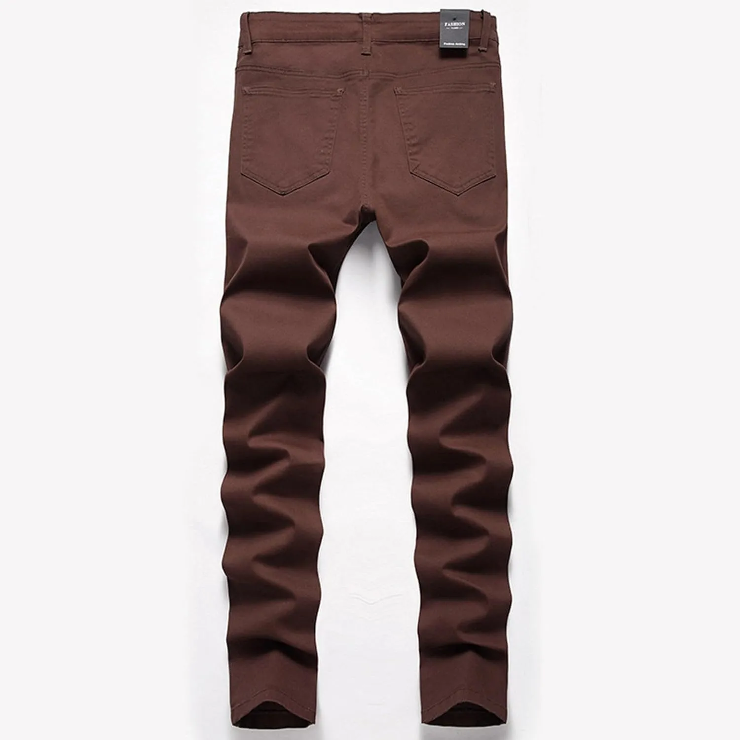 Mens Jeans Slim Fit Athletic Fit Jeans Ripped Distressed Holes Loose Embroidery Hip Hop Denim Pants Oversized Pants