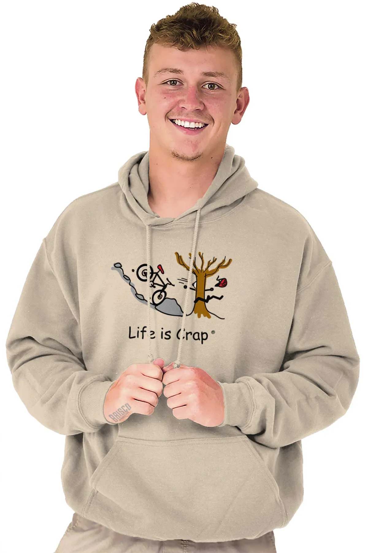 Mountain Bike Crash Hoodie