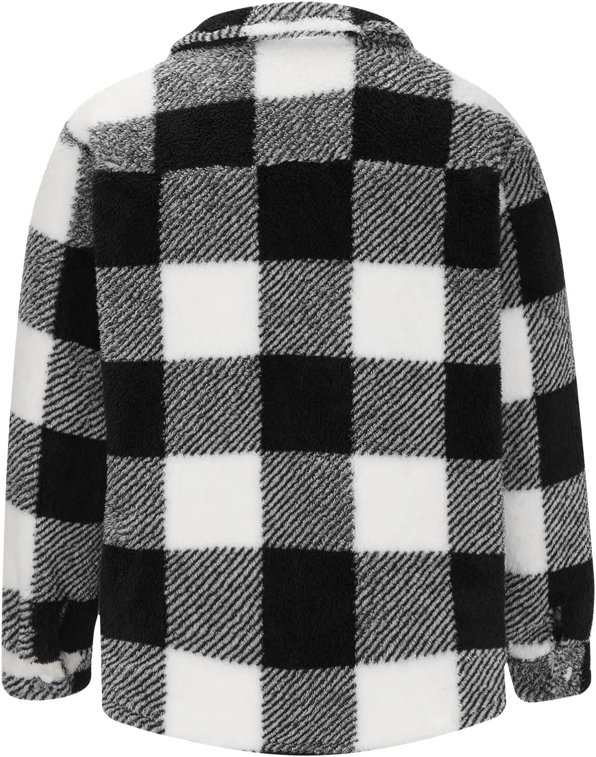Plaid Jacket Men Big and Tall - Mens Shirt Jacket Lined - Flannel Jacket for Men - Sherpa Jacket Men - Fleece Jacket Men