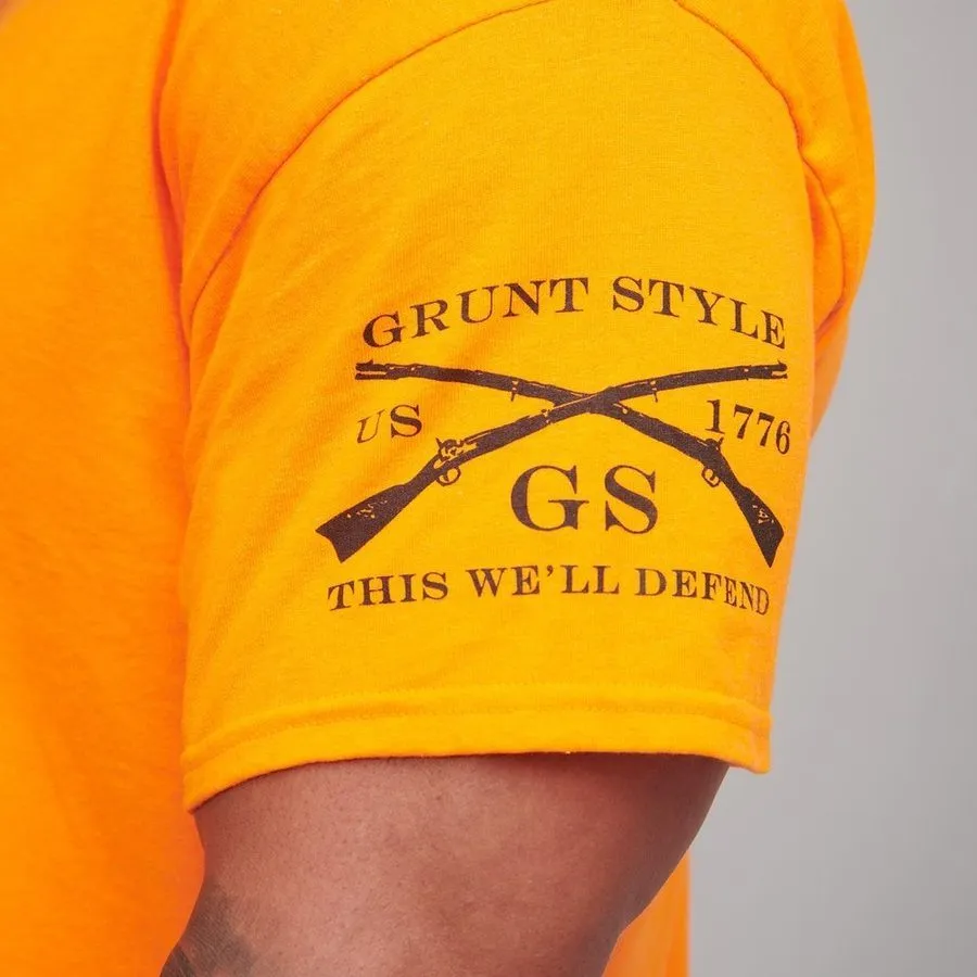 Safety Orange Basic T-Shirt