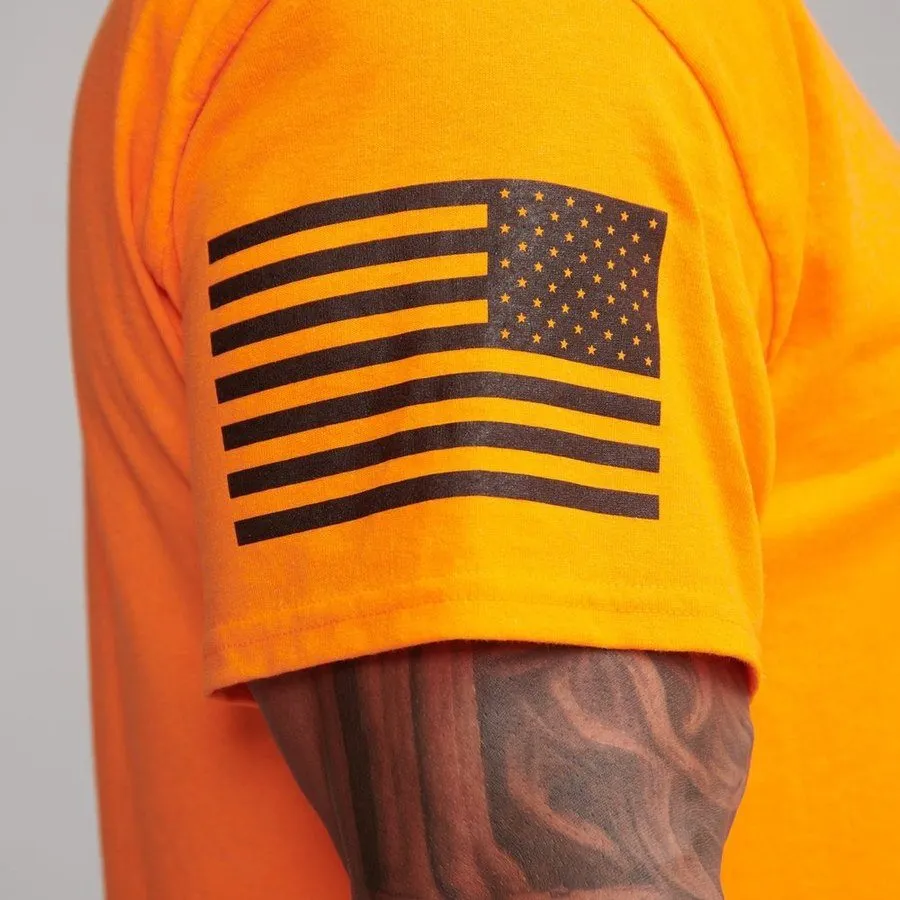 Safety Orange Basic T-Shirt