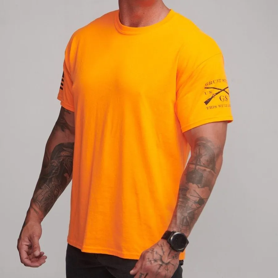 Safety Orange Basic T-Shirt