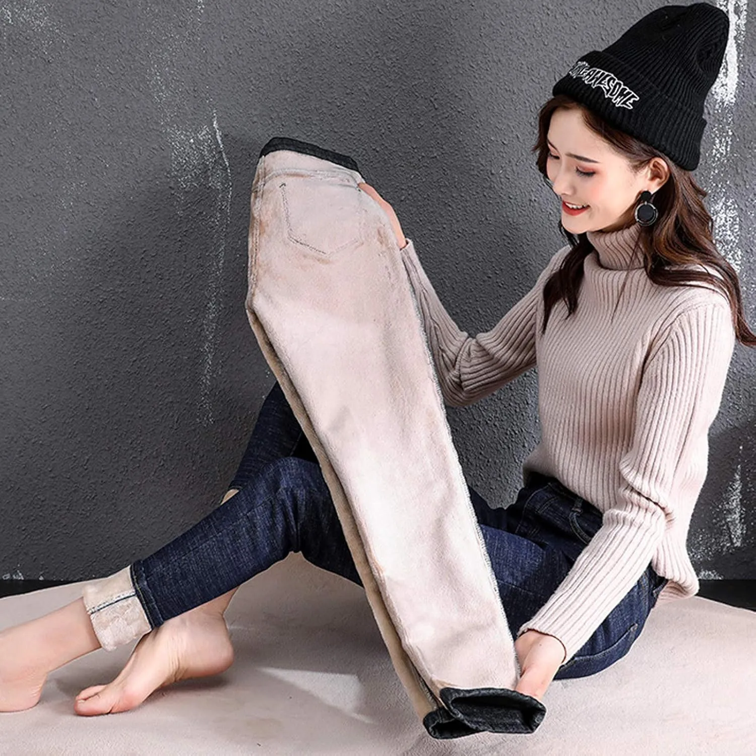 Skinny Jeans for Women Slim Fit Jeans High Waisted Plus Size Jeans Stretch Jeggings Butt Lifting Trousers Y2K Denim Jeans