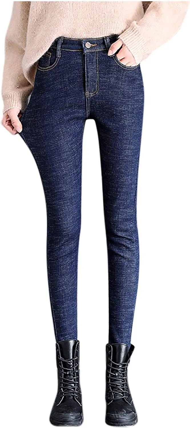Skinny Jeans for Women Slim Fit Jeans High Waisted Plus Size Jeans Stretch Jeggings Butt Lifting Trousers Y2K Denim Jeans