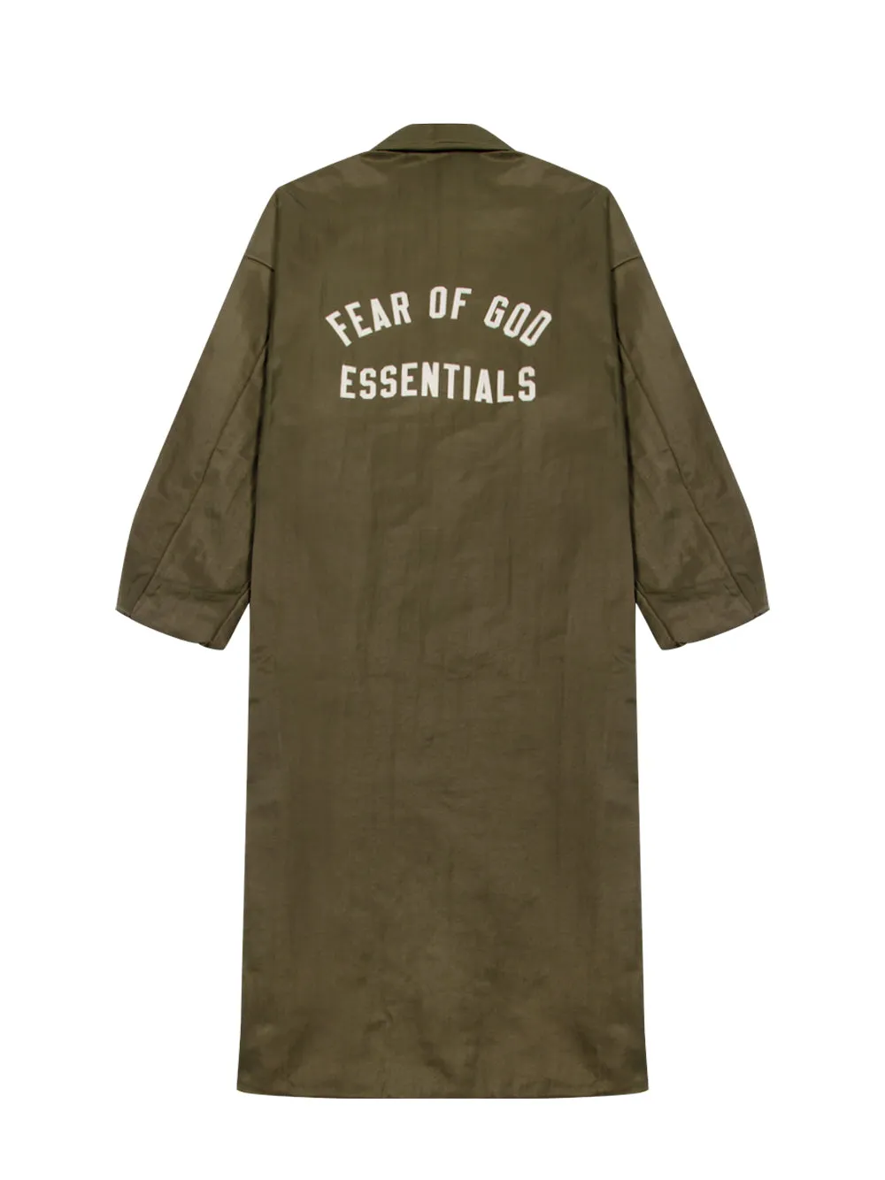 Textured Nylon Trench (Military)