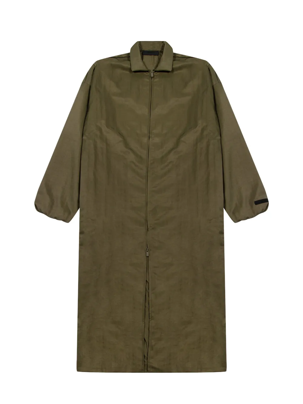 Textured Nylon Trench (Military)