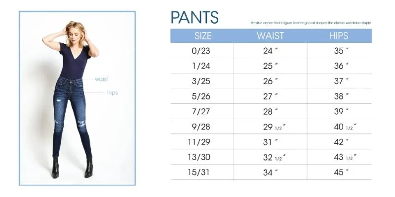 Veronica High Rise Ripped Girlfriend Jeans